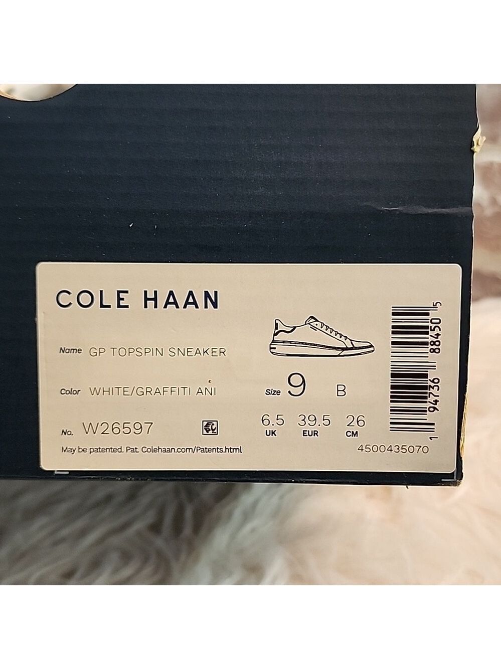 Cole Haan Women's GrandPro Topspin Sneakers White/Graffiti, Size 9B - Picture 17 of 17